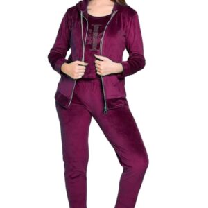 Soft Winter 2 in one Velvet Tracksuit Set
