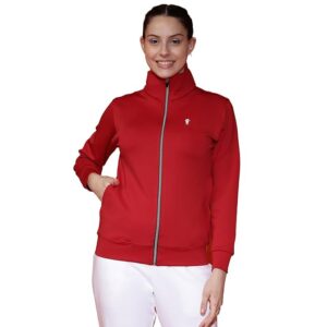 Womens Solid Micro Polyester Lycra Summer Full Sleeves