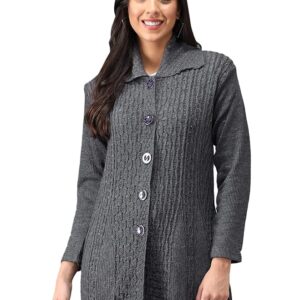 Women's Ladies Winter wear Woolen Self Cardigans Sweaters